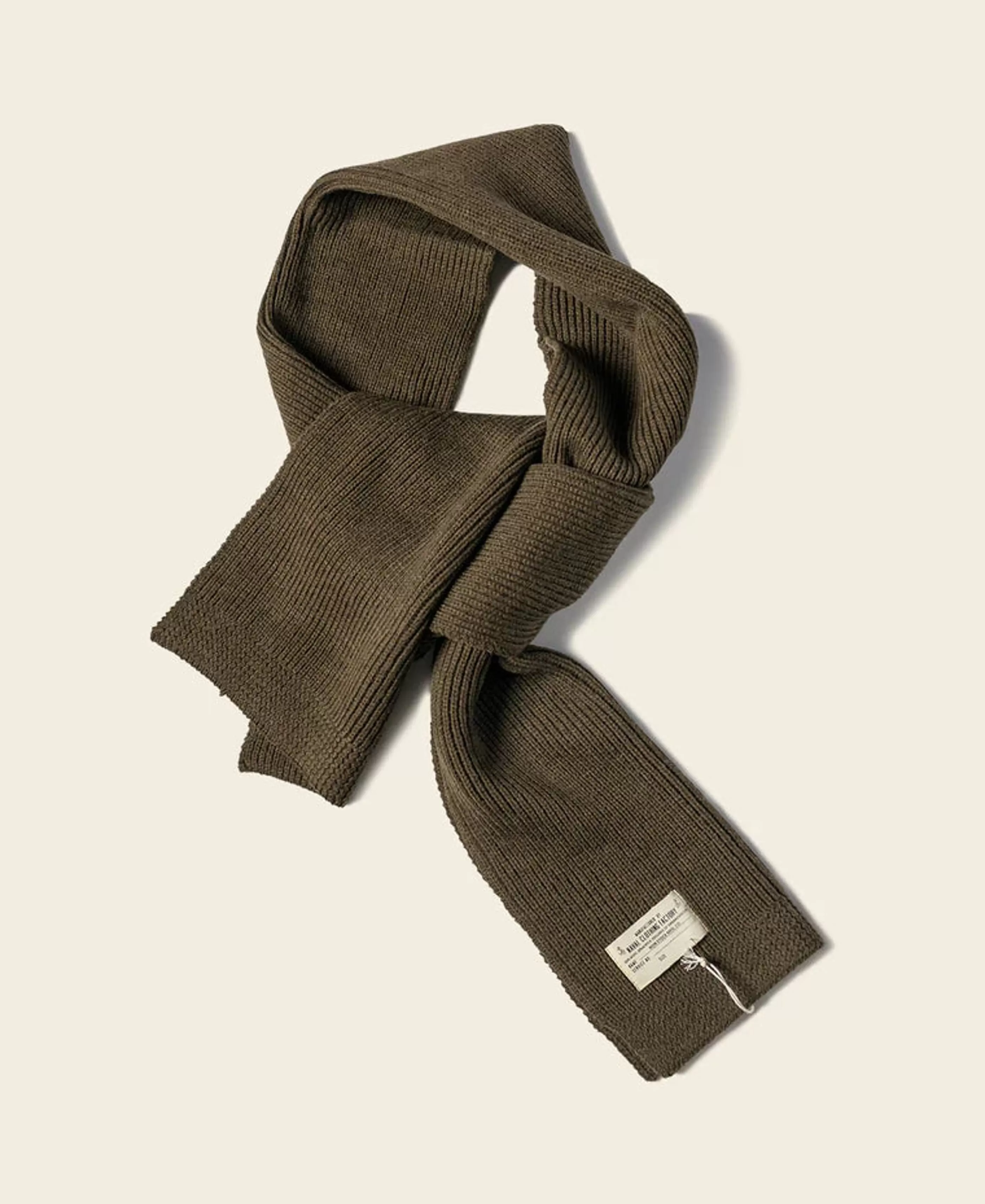 J. W. Hulme Co Bronson Mfg. Co. Usn Wool Scarf^Men Outerwear