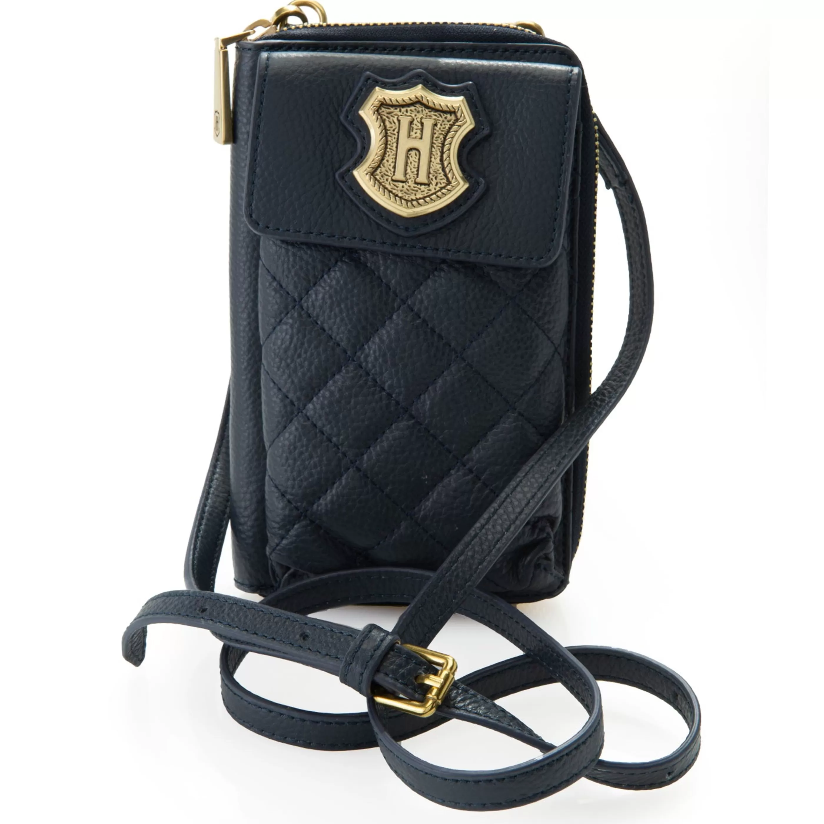 J. W. Hulme Co Crest Quilted Leather Smartphone Carrier^ Crossbody