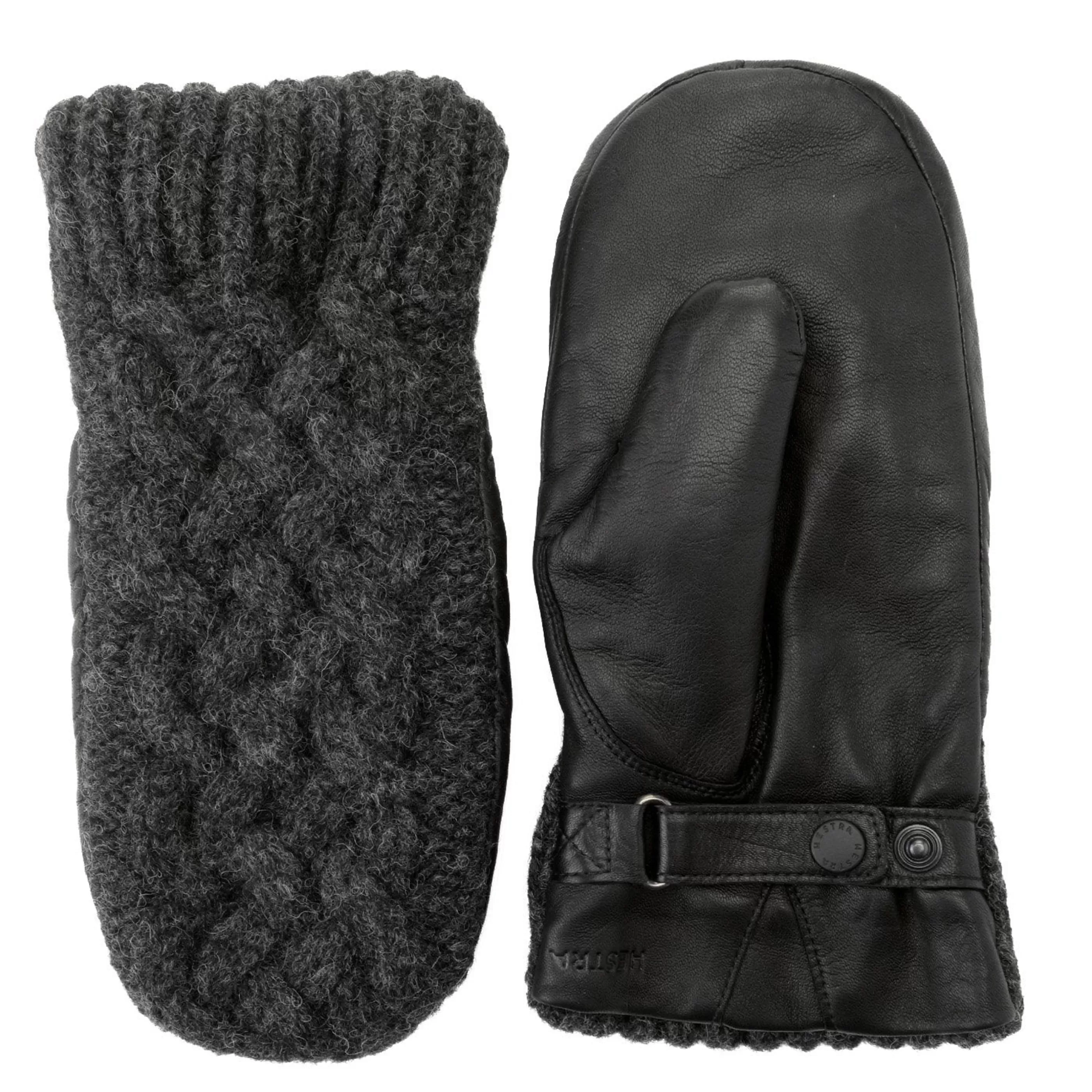 J. W. Hulme Co Hestra Ragnhild Cable Knit Leather Mitten^Women Outerwear