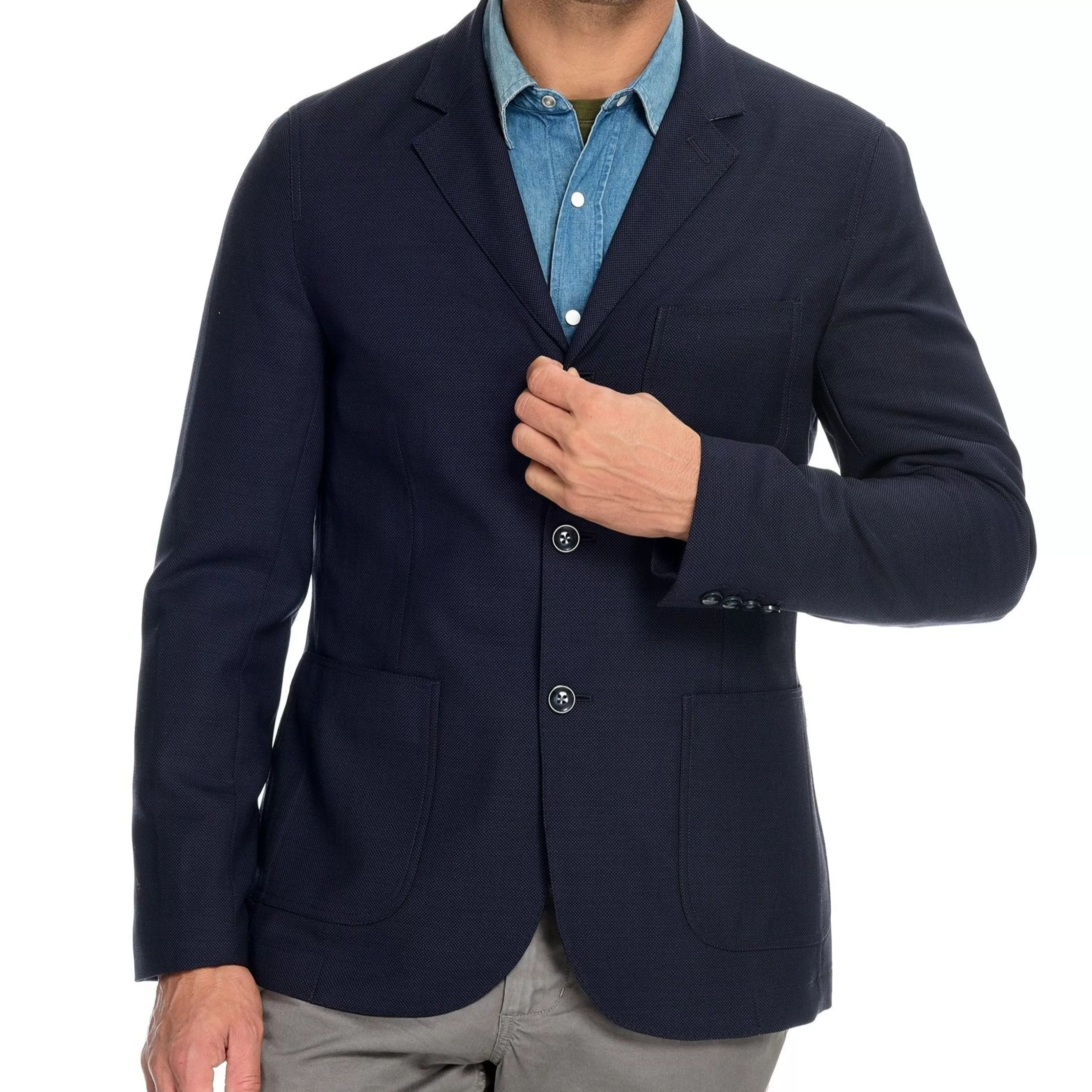 J. W. Hulme Co Hopsack Blazer^Men Tops