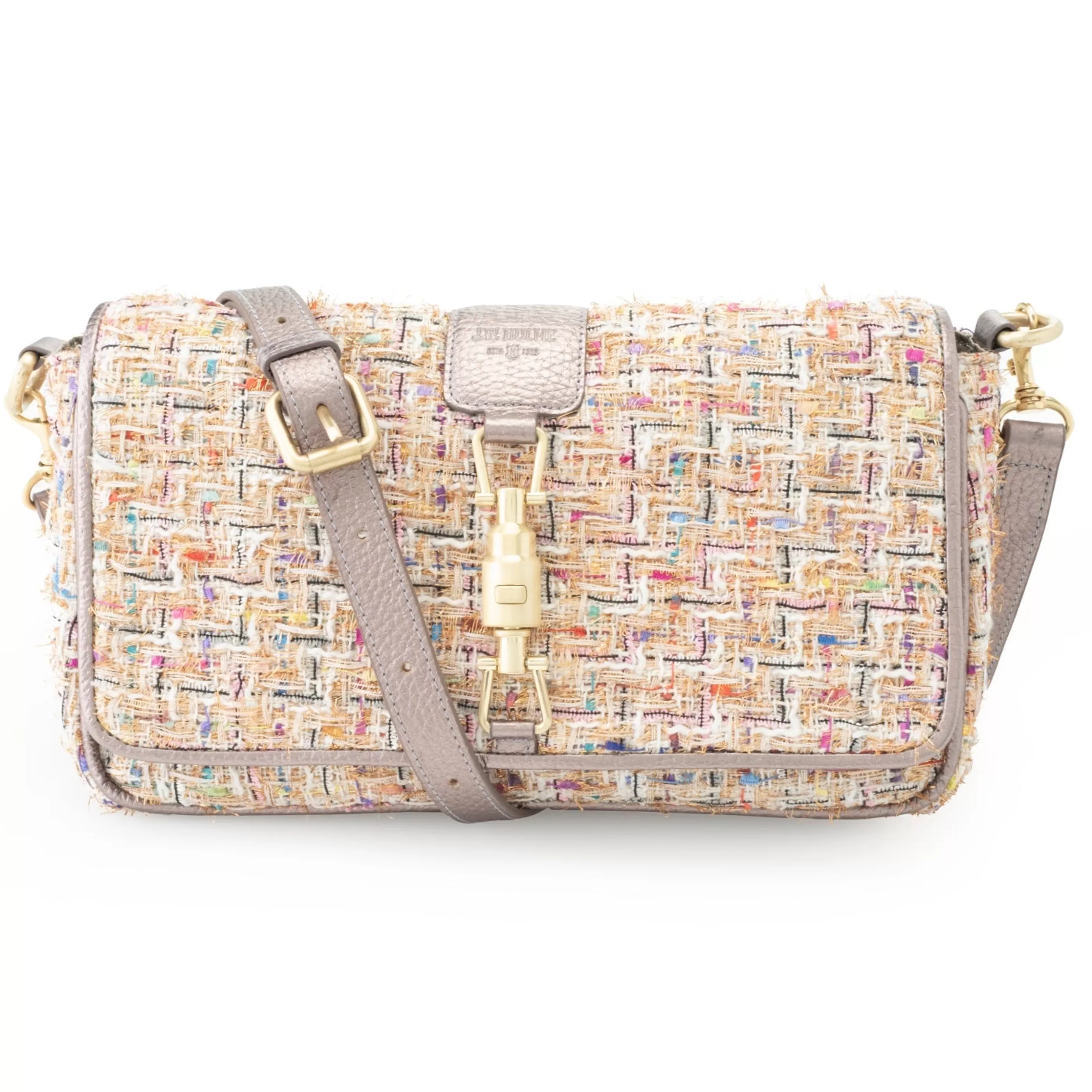 J. W. Hulme Co Maureen Tweed & Leather Crossbody^ Crossbody