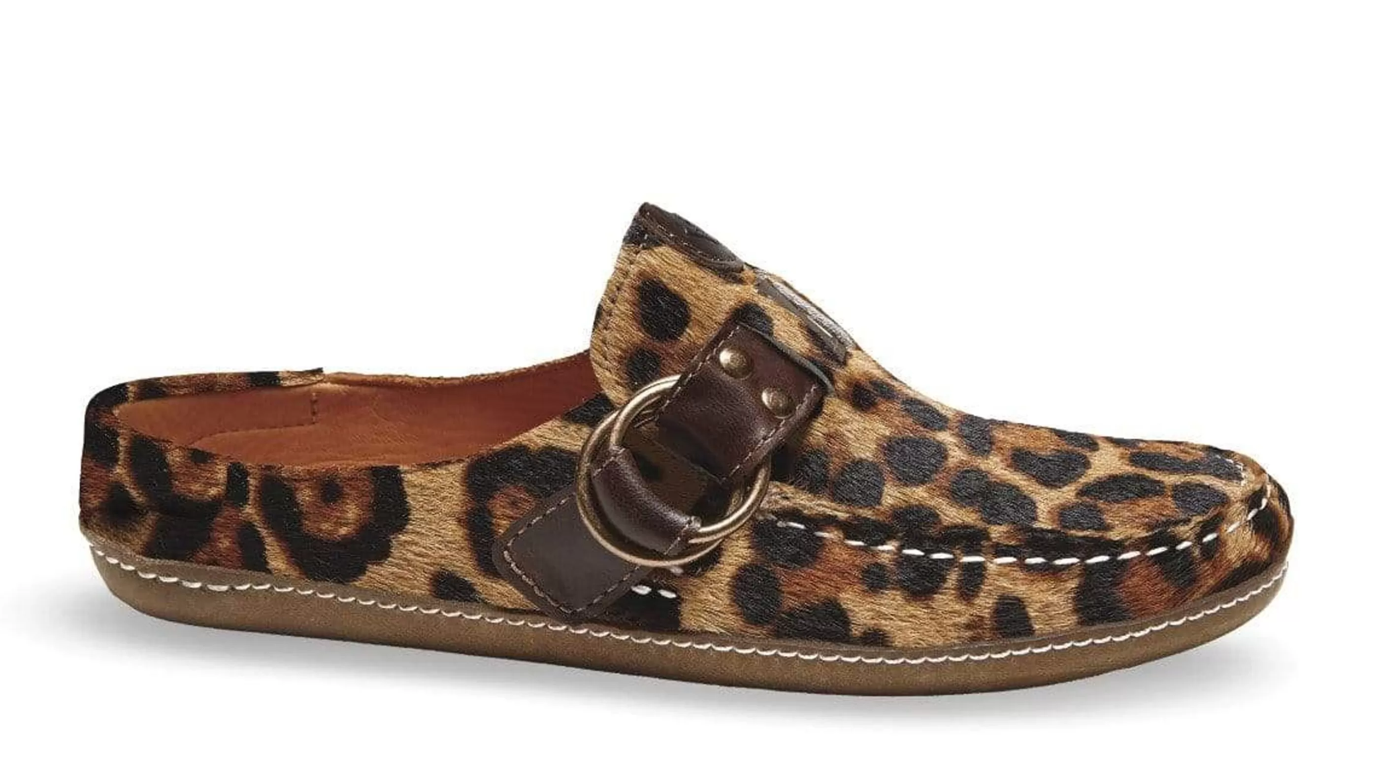 J. W. Hulme Co Ring Mule Leopard^Women Footwear