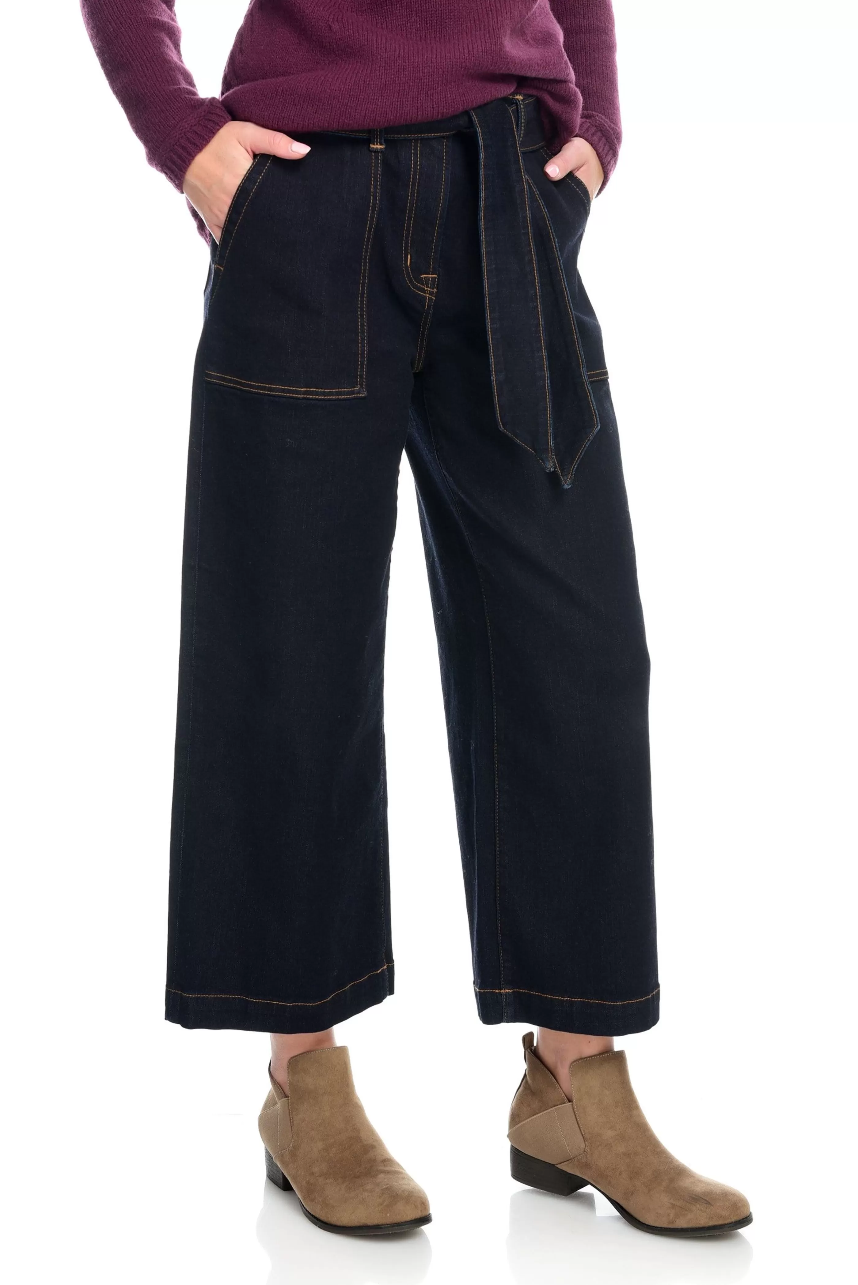 J. W. Hulme Co Wide Leg Cropped Jean^Women Bottoms